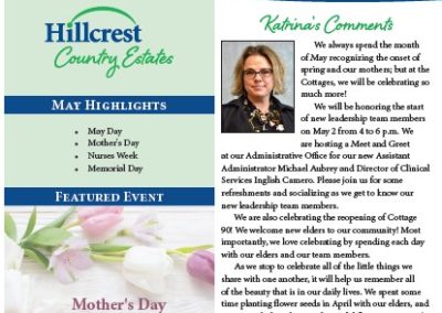 The Cottages Newsletter